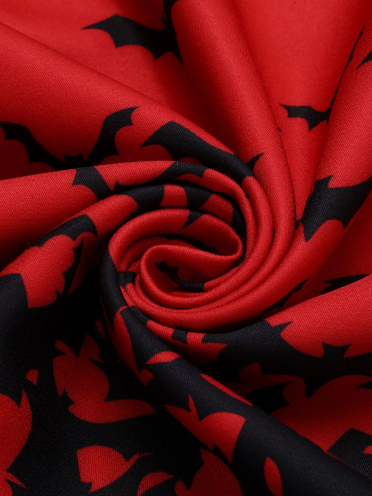 1950s Halloween Flounce Sleeve Swing Dress 7 1950s Halloween Flounce Sleeve Swing Dress - Image 7