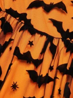 1950s Halloween Lace Off-shoulder Swing Dress 12 1950s Halloween Lace Off-shoulder Swing Dress -Candi Clothing Shop SCHL001032 5 compressed