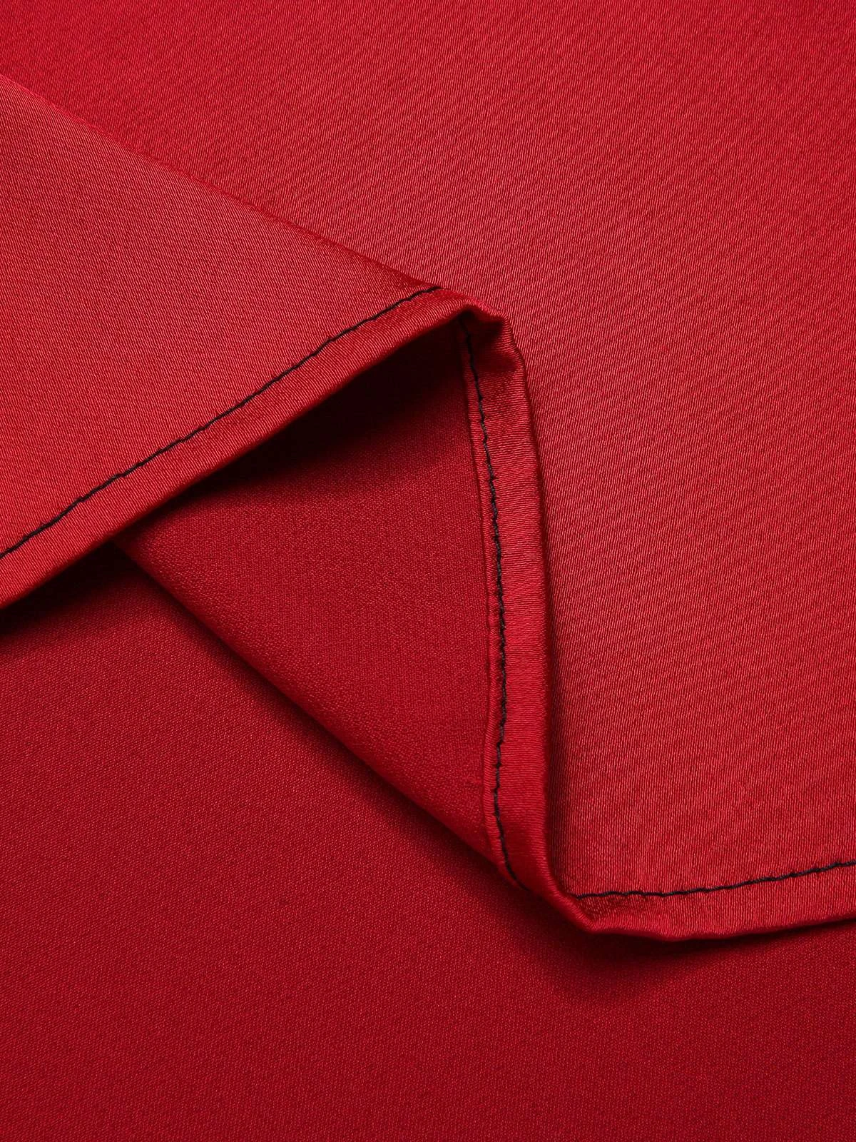 Black & Red 1930s Halloween Fishtail Strap Dress 7 Black & Red 1930s Halloween Fishtail Strap Dress - Image 7