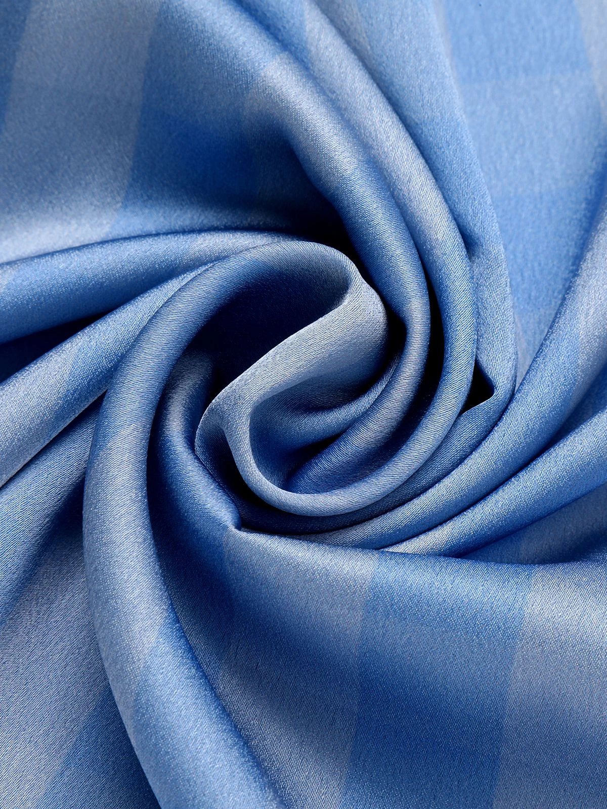 Blue 1950s Lapel Bow Decor Plaids Patchwork Dress 6 Blue 1950s Lapel Bow Decor Plaids Patchwork Dress - Image 6