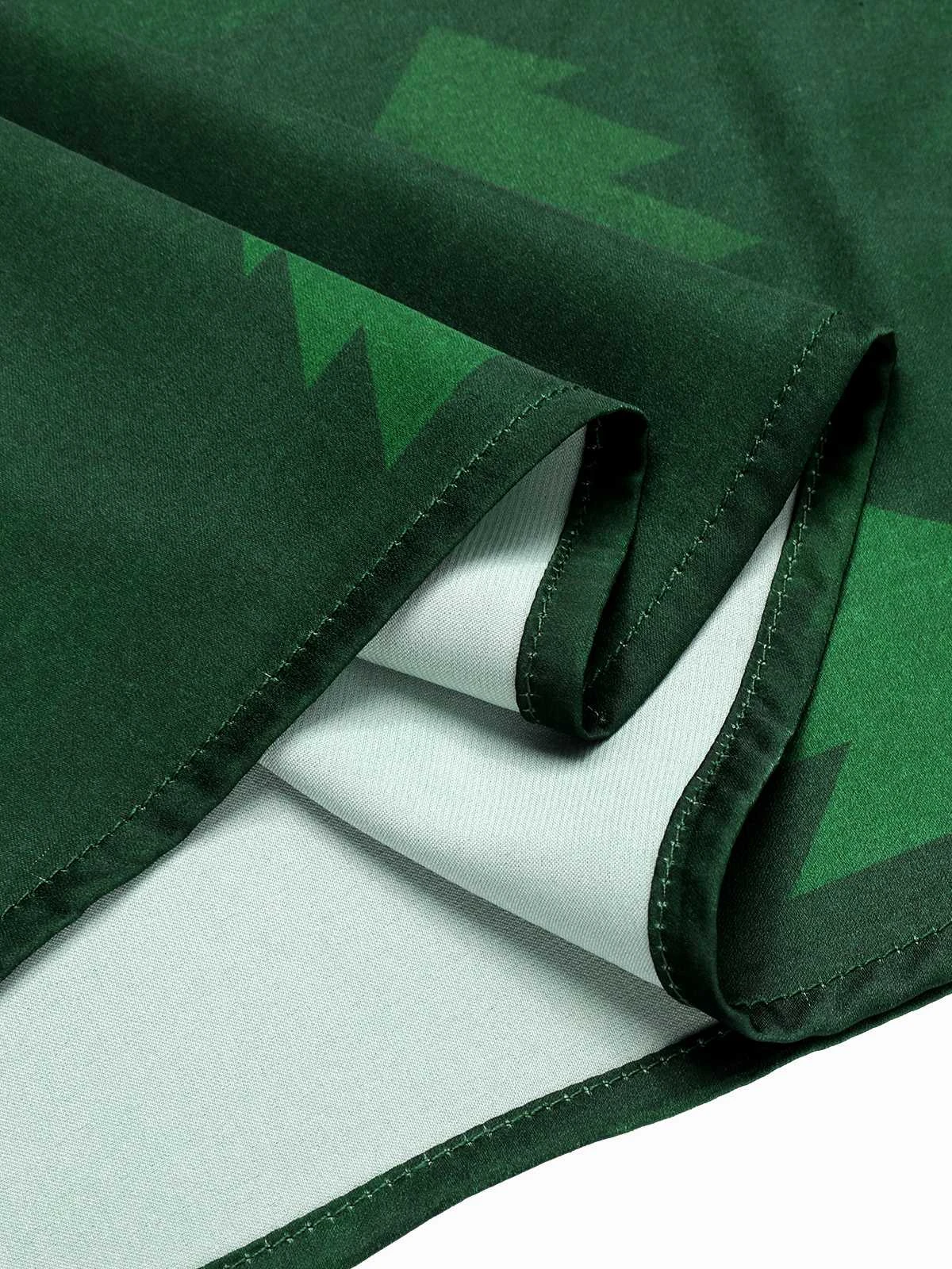 Green 1930s Christmas Tree Suspender Fishtail Dress 6 Green 1930s Christmas Tree Suspender Fishtail Dress - Image 6