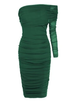 1960s Solid Mesh Pleated Hip Dress 37 1960s Solid Mesh Pleated Hip Dress -Candi Clothing Shop SCHL003208 1 a9f2f0a0 dc63 4ac3 a4a8 8f025869730f