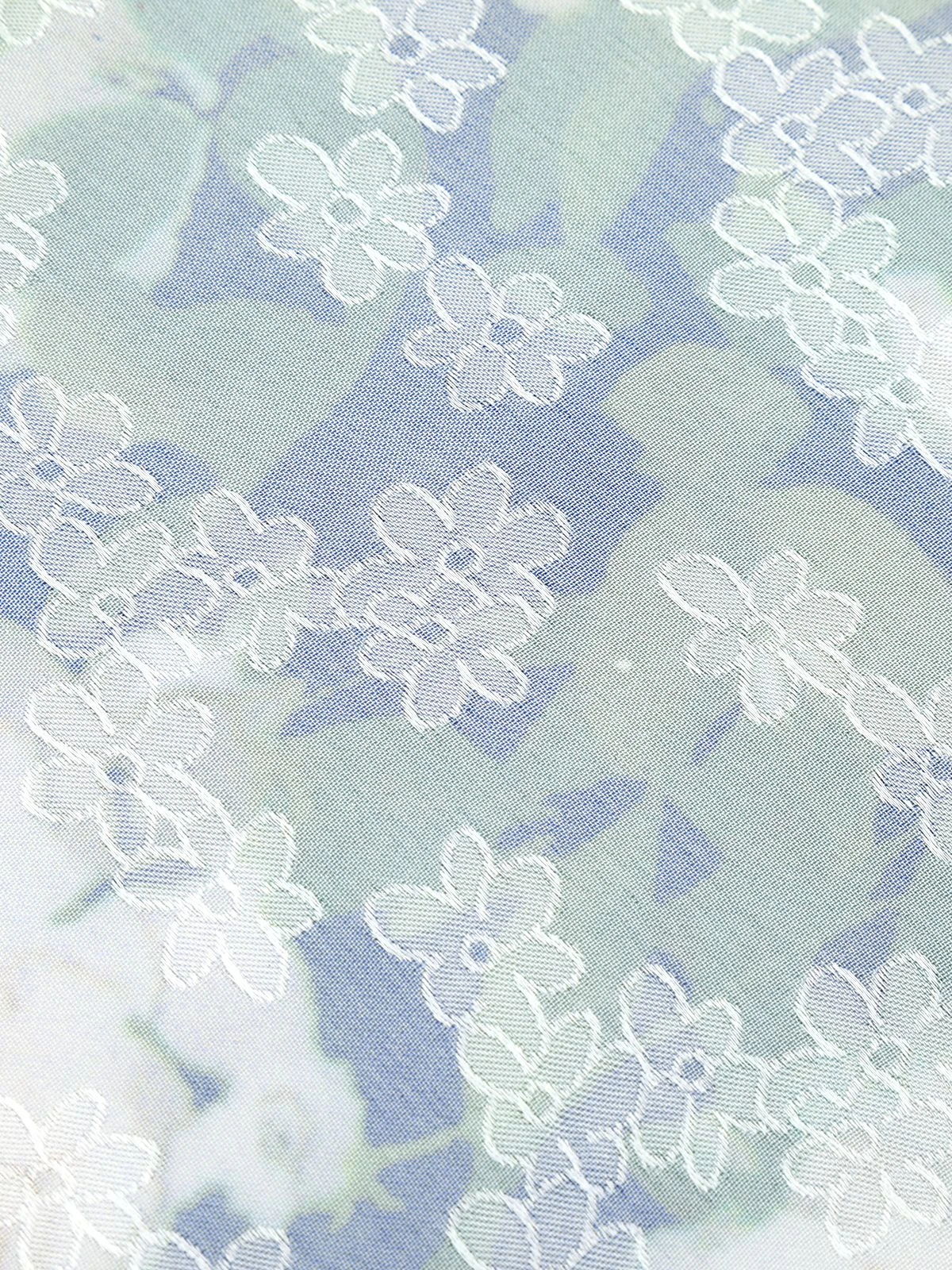 Green 1950s Cowl Neck Painting Flower Dress 8 Green 1950s Cowl Neck Painting Flower Dress - Image 8