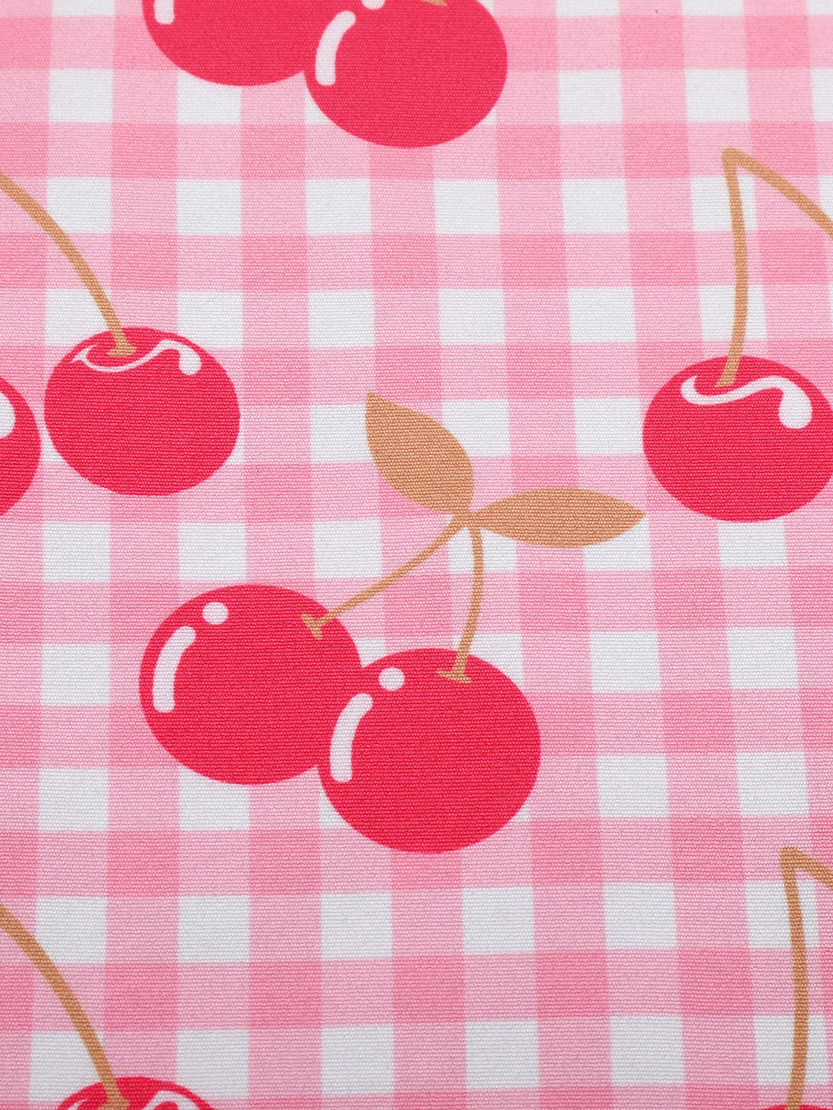 Pink 1950s Cherry Spaghetti Strap Dress 6 Pink 1950s Cherry Spaghetti Strap Dress - Image 6