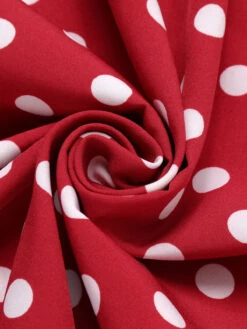 [Pre-Sale] [Plus Size] Red 1950s Polka Dot Halter Dress -Candi Clothing Shop SCHL003568 5 5bdf2a71 1ae1 432c b5b2 cea4fc275d5a