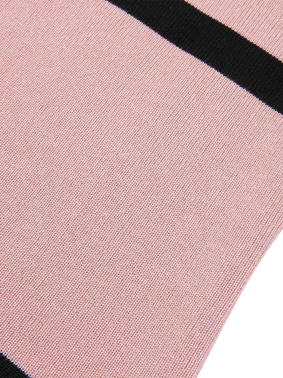 Multicolor 1960s Striped Knit Dress 5 Multicolor 1960s Striped Knit Dress - Image 5