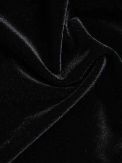 Black 1960s Spaghetti Strap Velvet Beading Dress 13 Black 1960s Spaghetti Strap Velvet Beading Dress -Candi Clothing Shop SCHL003850 B 01 7 compressed