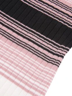 1960s Color Block Striped Knit Slim Dress 12 1960s Color Block Striped Knit Slim Dress -Candi Clothing Shop SCHL003854 MC 01 6
