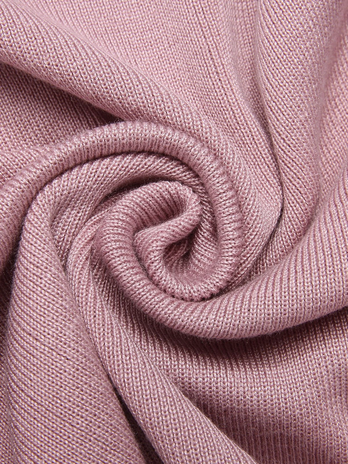 1960s Color Block Sqaure Neck Knitted Dress 4 1960s Color Block Sqaure Neck Knitted Dress - Image 4