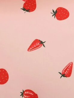 1950s Botanical Print Strap High Waist Dress 22 1950s Botanical Print Strap High Waist Dress -Candi Clothing Shop SCHL004488 1