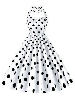 1950s Polka Dot Halter Swing Dress 18 1950s Polka Dot Halter Swing Dress -Candi Clothing Shop SCHL004494 2 c2e3aa64 3a05 4ca4 a033 054ae2761cb6