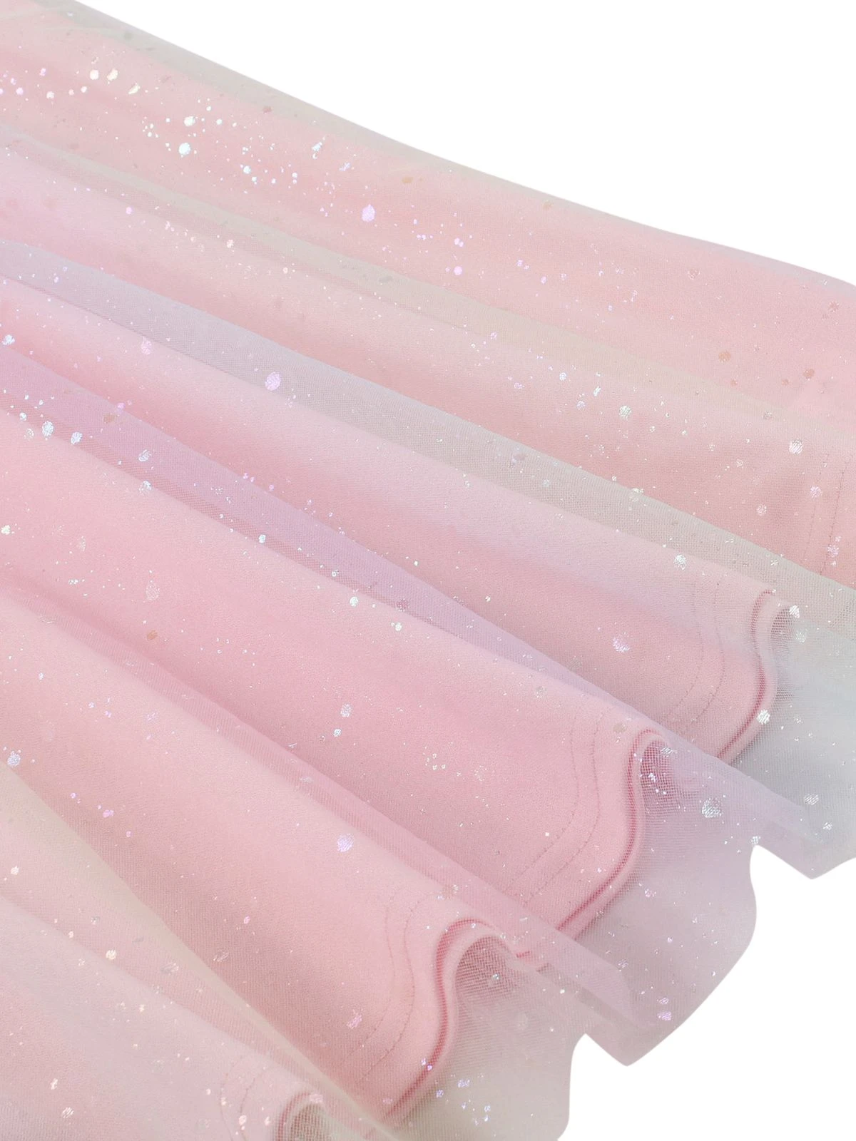 Pink 1950s Halter Mesh Sequined Dress 3 Pink 1950s Halter Mesh Sequined Dress - Image 3