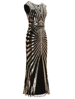 [US Warehouse] Gold 1920s Sequin Art Deco Maxi Dress -Candi Clothing Shop SCV000052 GO 6 5eeeec50 0cd6 4812 99dd 7652cbc9dda5