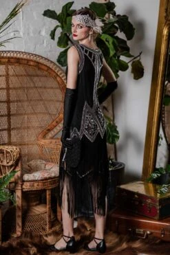 [US Warehouse] 1920s Beaded Fringed Flapper Dress -Candi Clothing Shop SCV000107 BB 3 dfeb008a af19 42b1 8d10 250839b0b491