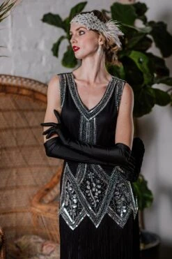 [US Warehouse] 1920s Beaded Fringed Flapper Dress -Candi Clothing Shop SCV000107 BB 4 6bd2db2e 118f 4d80 95c4 5e49495a6a3a