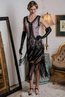 [US Warehouse] 1920s Beaded Fringed Flapper Dress -Candi Clothing Shop SCV000107 PP 1 5744f26e 2d8e 4f21 b1d0 603bc065e3c2
