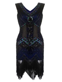 [US Warehouse] Champagn Plus Size 1920s Sequined Dress -Candi Clothing Shop SCV000562 BL 8a2b6c3f 0c3e 4a50 a59c 3d3ae7f8378f