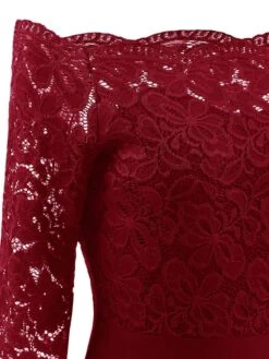 1950s Lace Off Shoulder Dress 14 1950s Lace Off Shoulder Dress -Candi Clothing Shop SCV001123 WR 4 ee600333 e346 48ab a803 179f1a0800eb