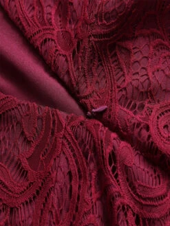 1950s Lace V Neck Bow Dress -Candi Clothing Shop SCV001129 WR 5 f6ca69be fa99 48da 86cb 9edce7301c22