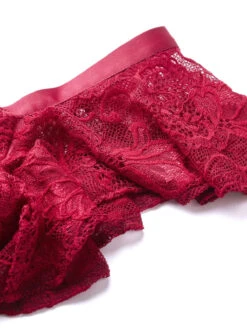 US Only Wine Red 1950s Lace Satin Dress 13 US Only Wine Red 1950s Lace Satin Dress -Candi Clothing Shop SCV001366 WR 3 8a1245cf 7791 430f 9f1f f30469f00619