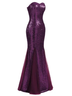 1930s Vintage Sequin Strapless Dress 32 1930s Vintage Sequin Strapless Dress -Candi Clothing Shop SCV001586 PU 3 f4a22b73 2349 4666 ae4c eaf6f099dcfe