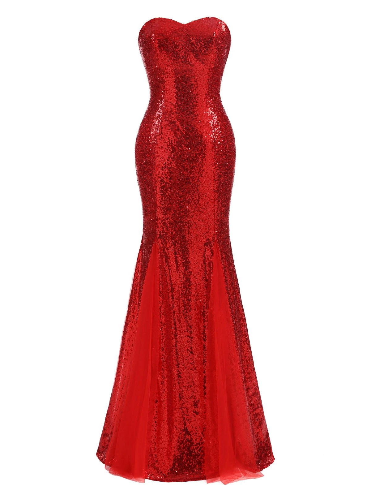 1930s Vintage Sequin Strapless Dress 1 1930s Vintage Sequin Strapless Dress