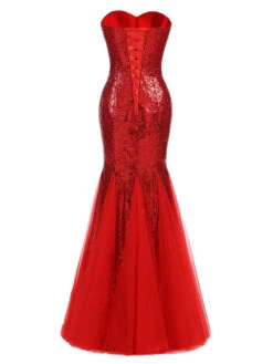 1930s Vintage Sequin Strapless Dress 28 1930s Vintage Sequin Strapless Dress -Candi Clothing Shop SCV001586 RR 4 8ec8ea27 c979 4382 bbe9 7882973862f1