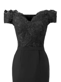 Vintage Chiffon Off Shoulder Maxi Dress 33 Vintage Chiffon Off Shoulder Maxi Dress -Candi Clothing Shop SCV001591 B 4