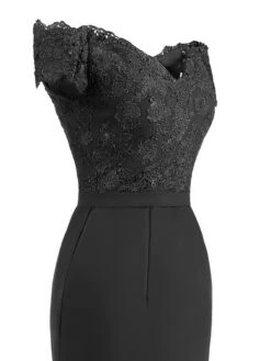 Vintage Chiffon Off Shoulder Maxi Dress 34 Vintage Chiffon Off Shoulder Maxi Dress -Candi Clothing Shop SCV001591 B 5