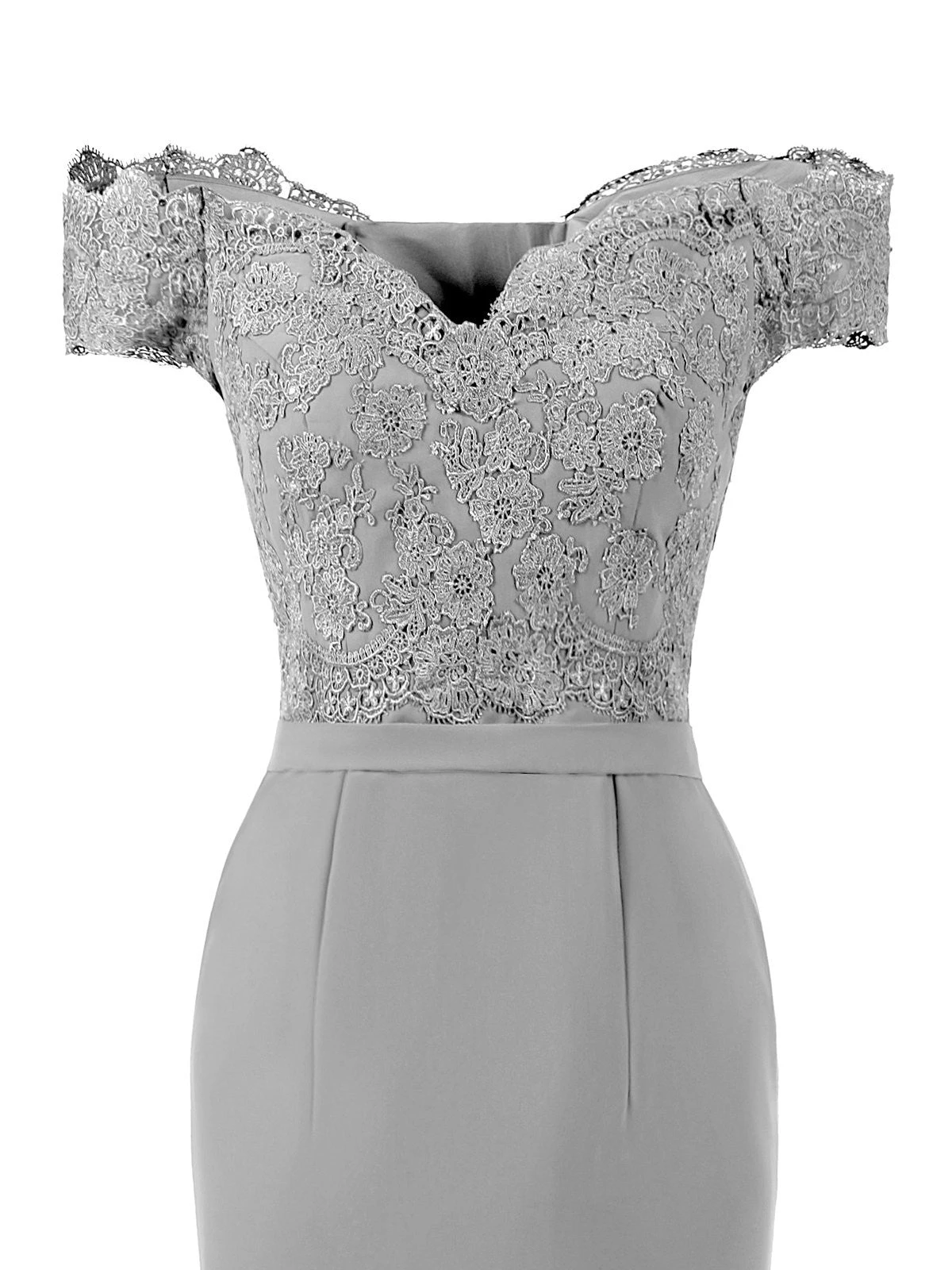 Vintage Chiffon Off Shoulder Maxi Dress 19 Vintage Chiffon Off Shoulder Maxi Dress - Image 19