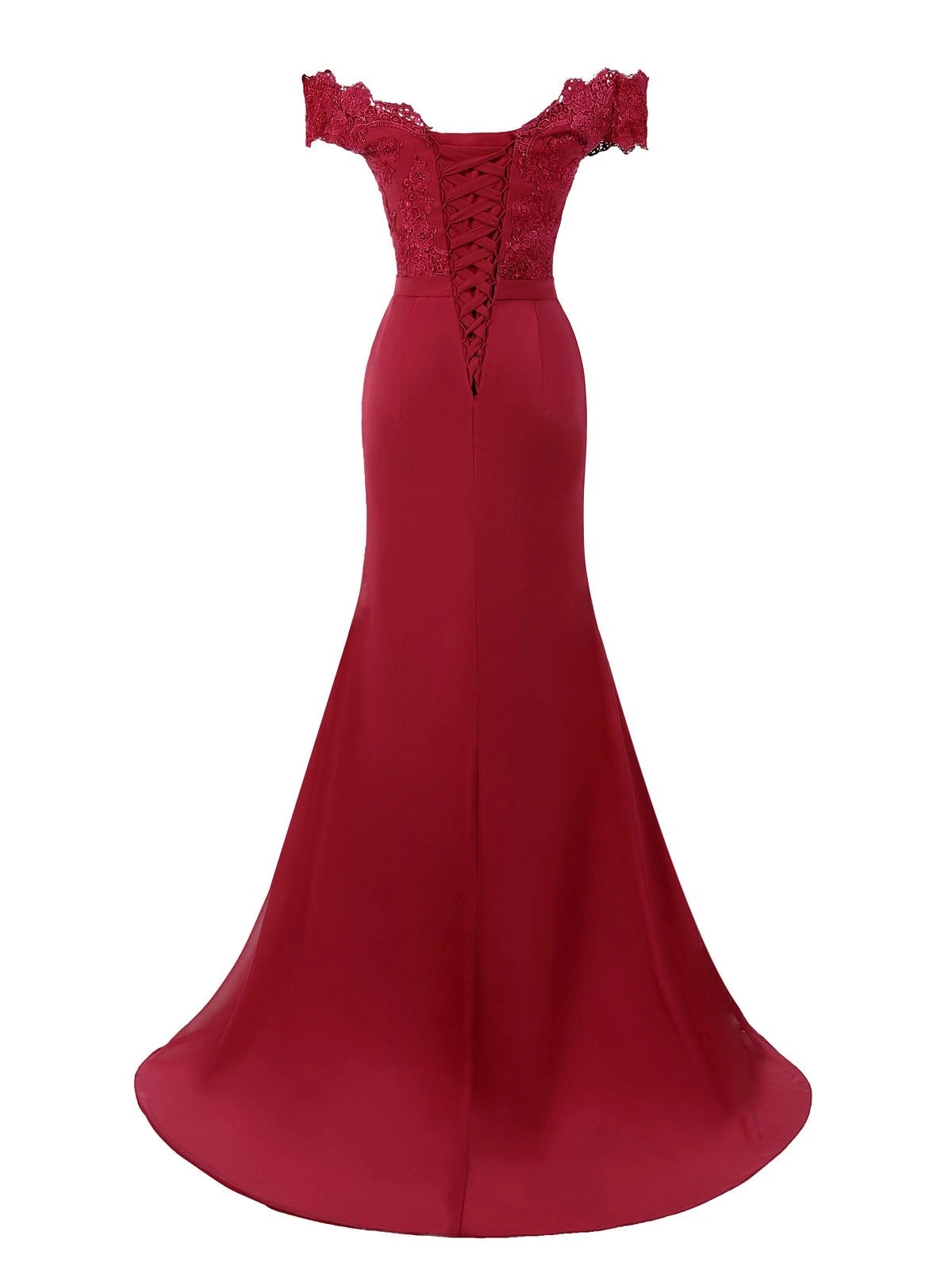 Vintage Chiffon Off Shoulder Maxi Dress 8 Vintage Chiffon Off Shoulder Maxi Dress - Image 8