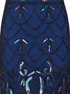 1920s Fringed Flapper Gatsby Dress -Candi Clothing Shop SCV001600 SKB 5