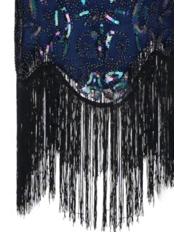 1920s Fringed Flapper Gatsby Dress -Candi Clothing Shop SCV001600 SKB 6