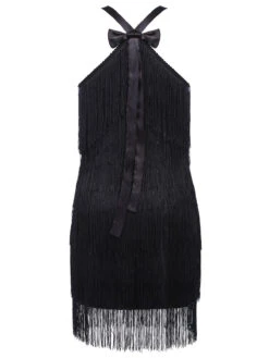 [US Warehouse] Black 1920s Back Bow Tassel Flapper Dress -Candi Clothing Shop SCV002325 B 3 90582ed4 c1d6 475d 823e 0469aa3091ba