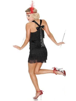 [US Warehouse] Black 1920s Back Bow Tassel Flapper Dress -Candi Clothing Shop SCV002325 B 6 45fc6f8f 64a6 4334 8ba6 4e50fb458e27
