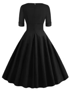 1950s Solid Sweetheart Fold Swing Dress 32 1950s Solid Sweetheart Fold Swing Dress -Candi Clothing Shop SCV003300 B 4 caa05c29 ee96 450d 96d2 9fd0ec72cae8