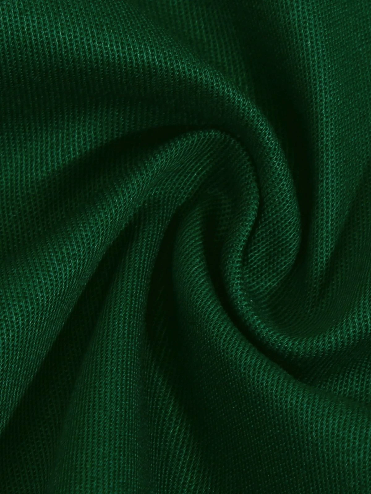 1950s Solid Sweetheart Fold Swing Dress 12 1950s Solid Sweetheart Fold Swing Dress - Image 12