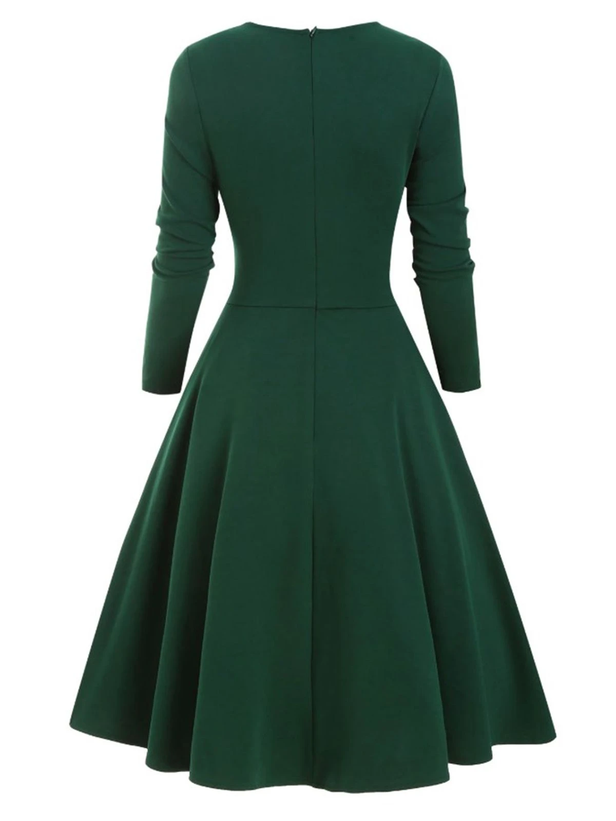 1950s Sweetheart Plaid Patchwork Dress 13 1950s Sweetheart Plaid Patchwork Dress - Image 13