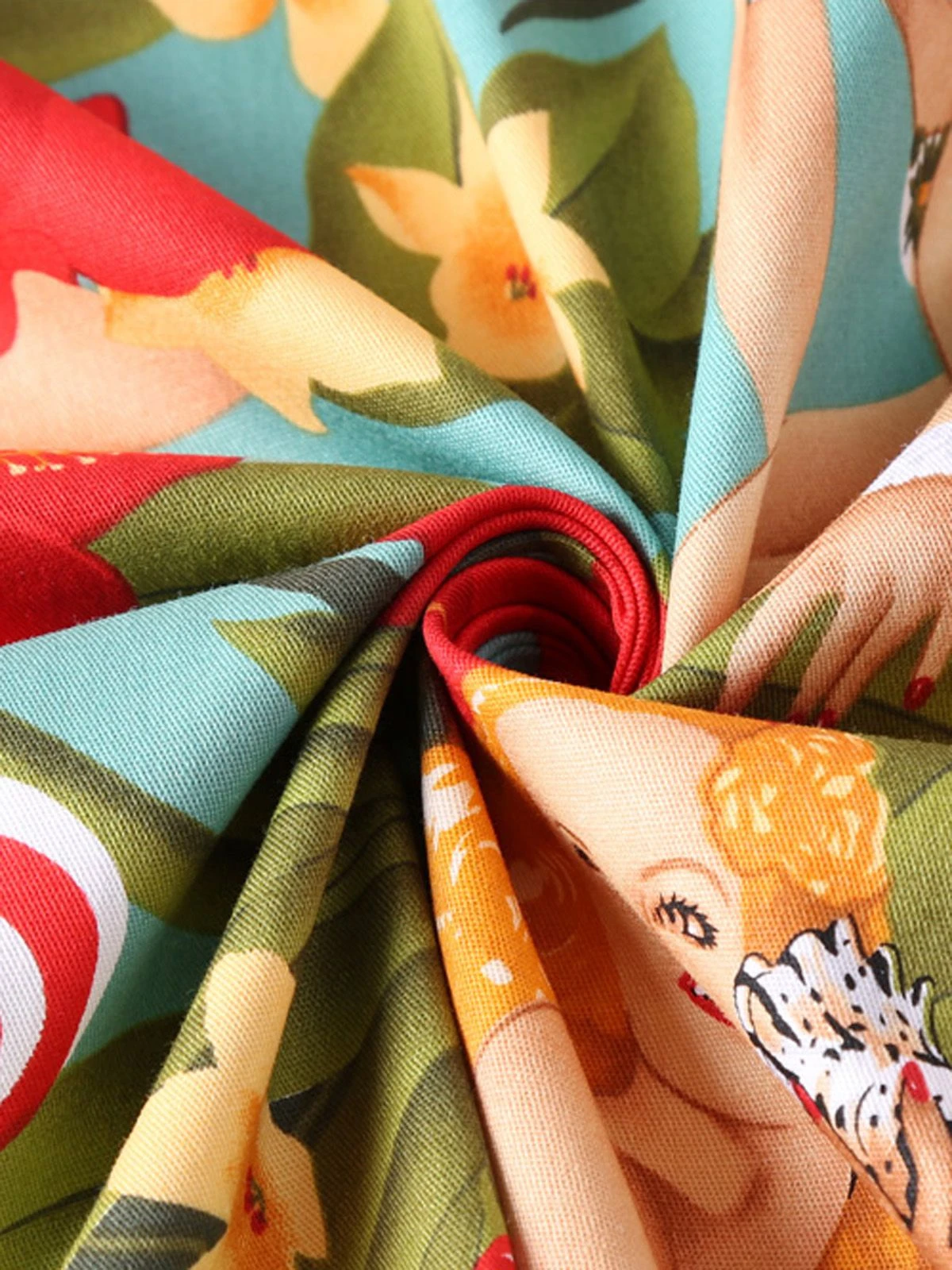 1950s Bikini Girls Swing Dress 7 1950s Bikini Girls Swing Dress - Image 7