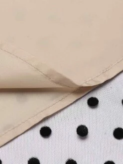 Black 1950s Polka Dot Swing Vintage Dress 17 Black 1950s Polka Dot Swing Vintage Dress -Candi Clothing Shop SCV008242 7 compressed