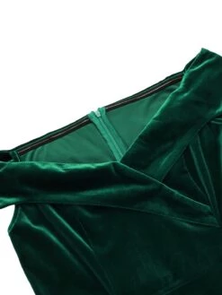 Wine Red 1960s Velvet Bodycon Vintage Dress 30 Wine Red 1960s Velvet Bodycon Vintage Dress -Candi Clothing Shop SCV009605 G 2 f41800b0 365b 40df a3ff 0e2985993715