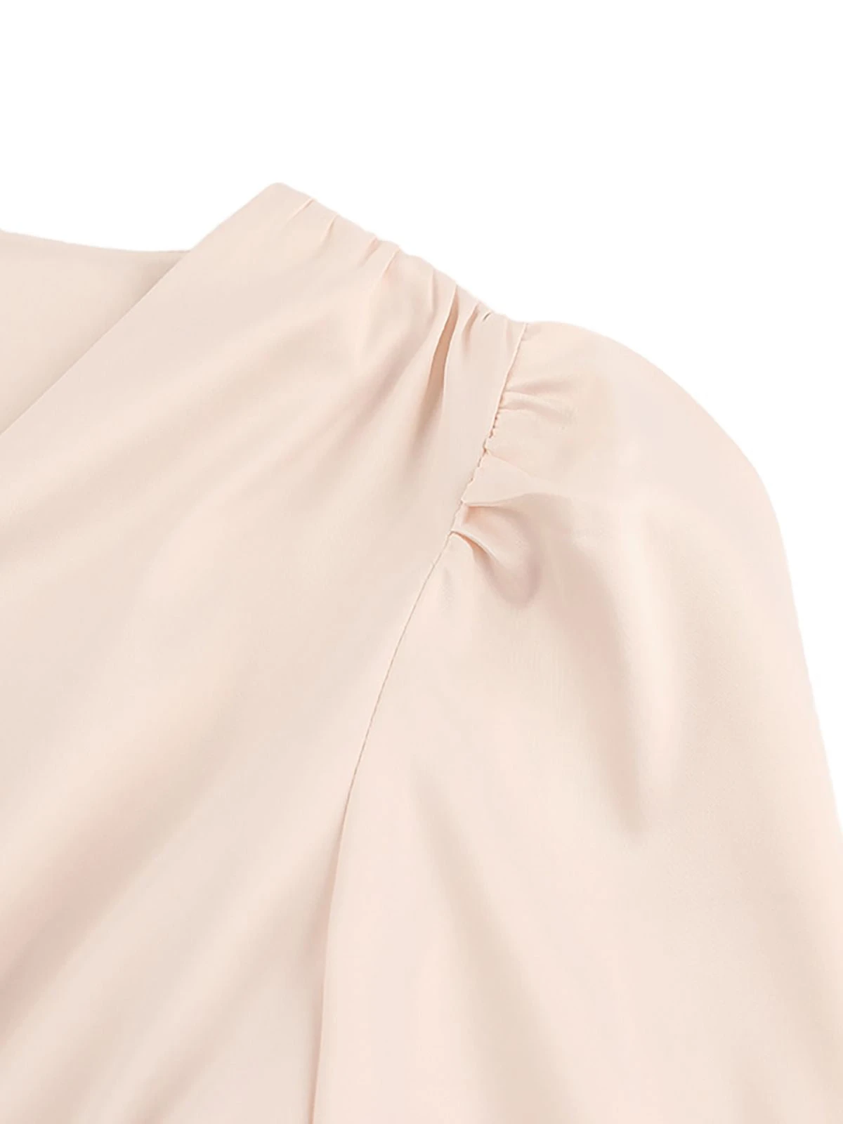 1940s Solid Silk Buttoned Tea Dress 7 1940s Solid Silk Buttoned Tea Dress - Image 7