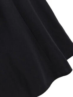 Black Red 1950s Halter Dot Swing Dress 7 Black Red 1950s Halter Dot Swing Dress -Candi Clothing Shop SCV015507 4