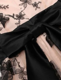 Nude 1950s Lace Butterfly Swing Dress -Candi Clothing Shop SCV017386 8 b4eb6662 051c 4dd6 bff3 e97fa22e4489