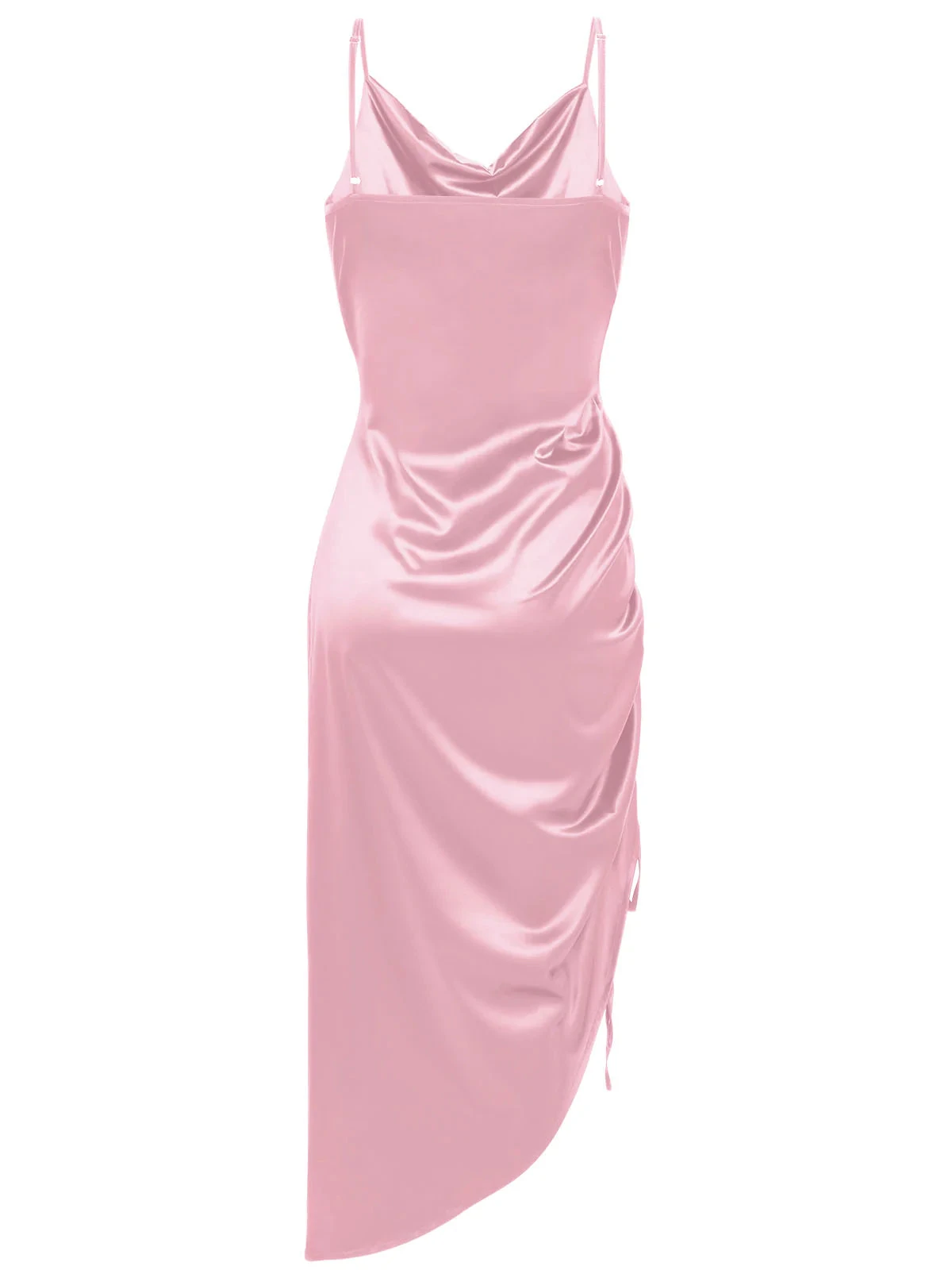 1960s Drawstring Spaghetti Strap Pencil Dress 2 1960s Drawstring Spaghetti Strap Pencil Dress - Image 2