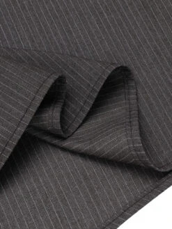 White & Gray 1950s Lace-Up Swing Dress 15 White & Gray 1950s Lace-Up Swing Dress -Candi Clothing Shop SCV021041 5