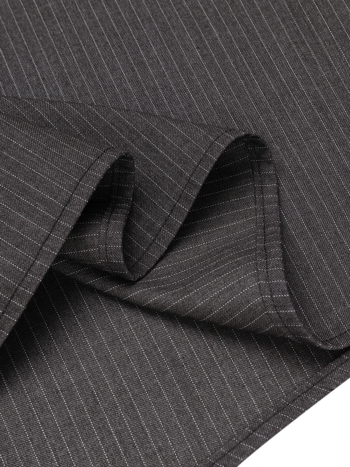 White & Gray 1950s Lace-Up Swing Dress 8 White & Gray 1950s Lace-Up Swing Dress - Image 8