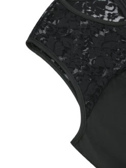 Navy Blue 1950s Halloween Lace Patchwork Dress 11 Navy Blue 1950s Halloween Lace Patchwork Dress -Candi Clothing Shop SCV021088 NB 4