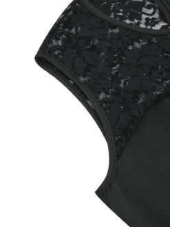 Blue 1950s Halloween Lace Patchwork Dress 9 Blue 1950s Halloween Lace Patchwork Dress -Candi Clothing Shop SCV021091 BL 4