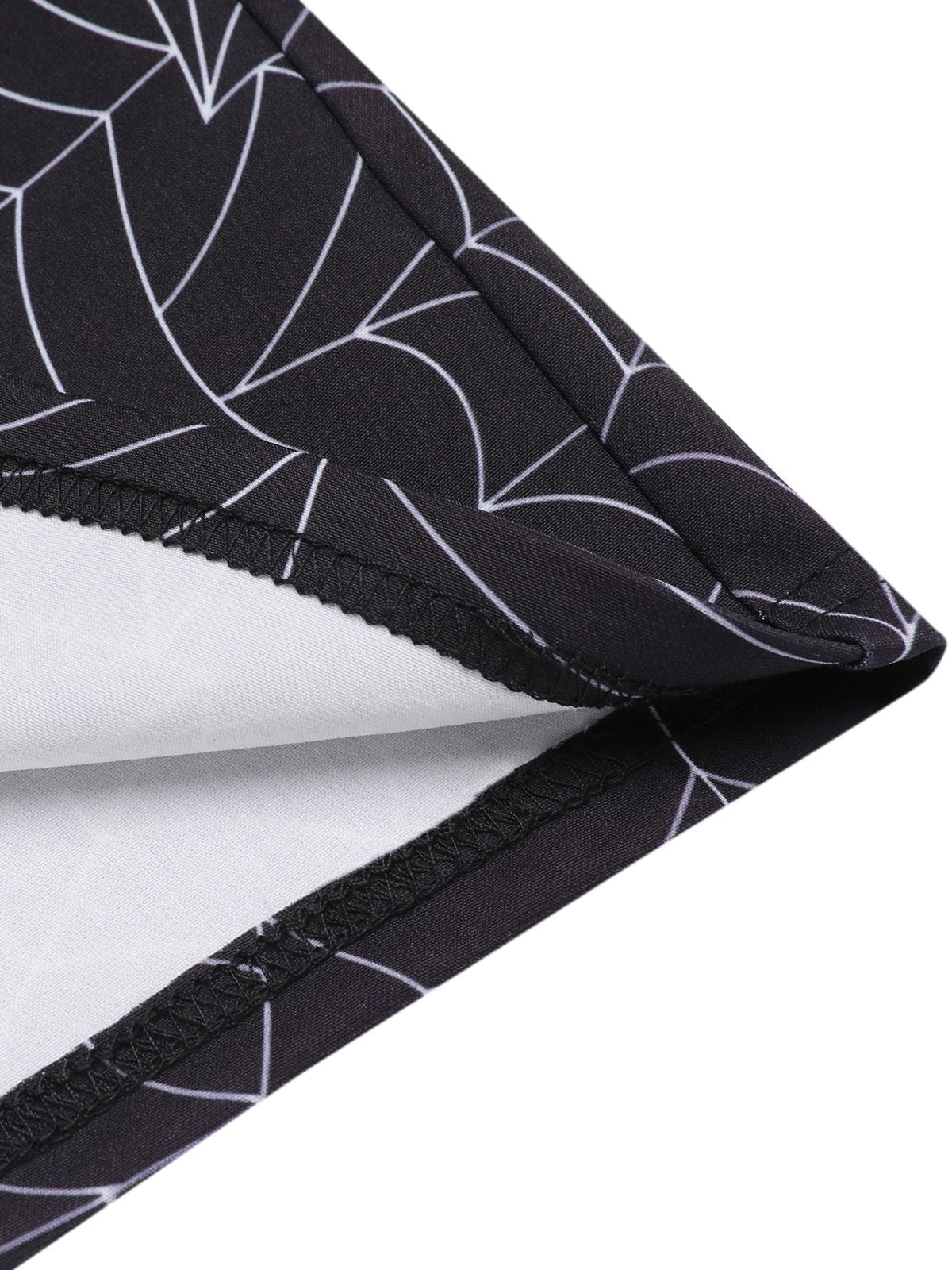 Black 1960s Off-shoulder Spider Web Dress 8 Black 1960s Off-shoulder Spider Web Dress - Image 8